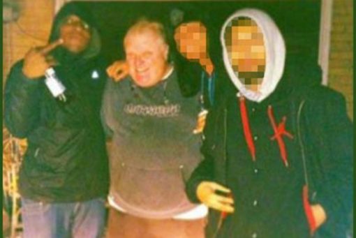Photograph allegedly depicting Mayor Rob Ford with Somalian crack dealers.  // Toronto Star